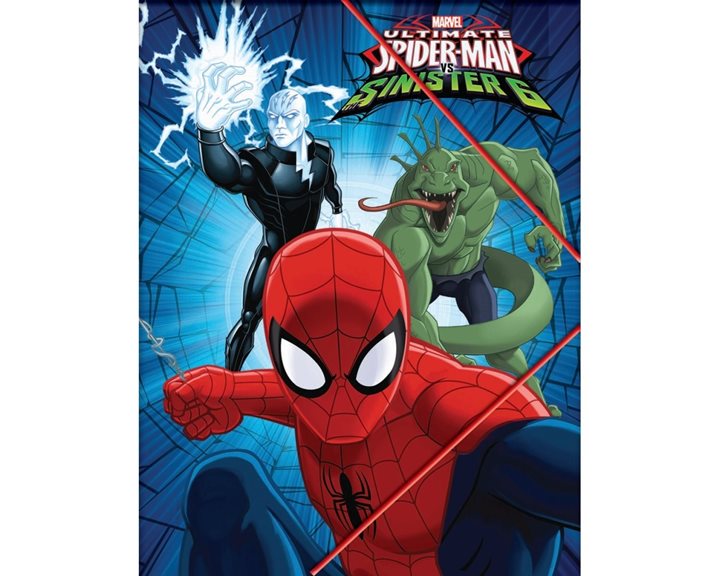Ντοσιέ Λάστιχο Α4 Gim Spiderman Sinister 337-66515