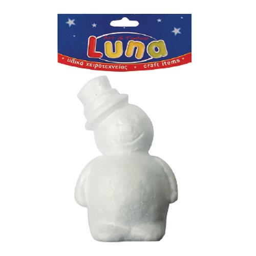 Σχέδια φελιζόλ Luna χιονάνθρωπος 130x80x60mm 601370