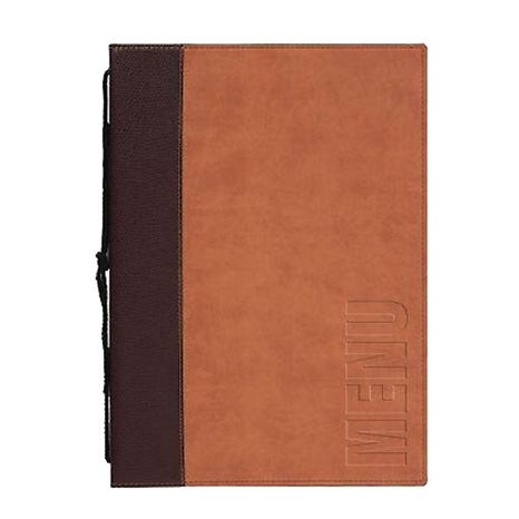 Μενού Α5 Securit 2φ.Σκ.Καφέ/Αν.Καφέ