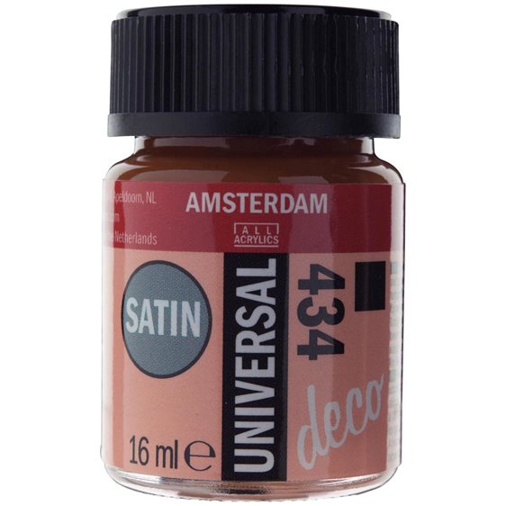 ΧΡΩΜΑ AMSTERDAM UNIVERSAL SATIN 16ML 434 SIENNA