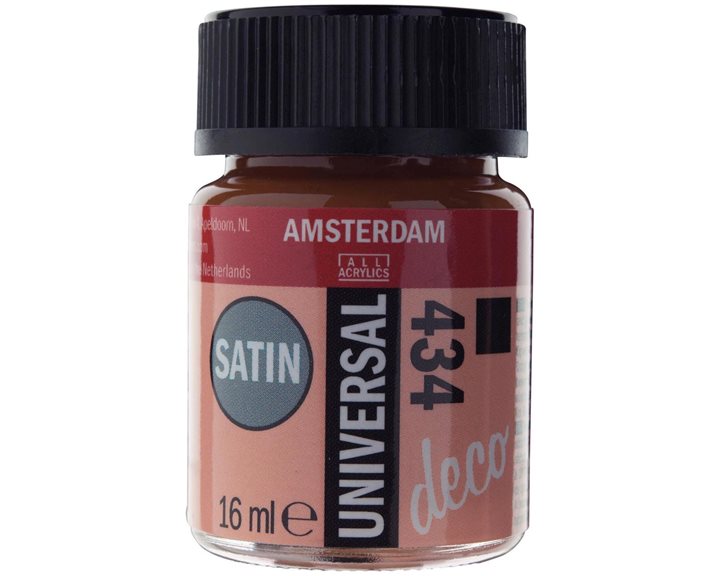 ΧΡΩΜΑ AMSTERDAM UNIVERSAL SATIN 16ML 434 SIENNA