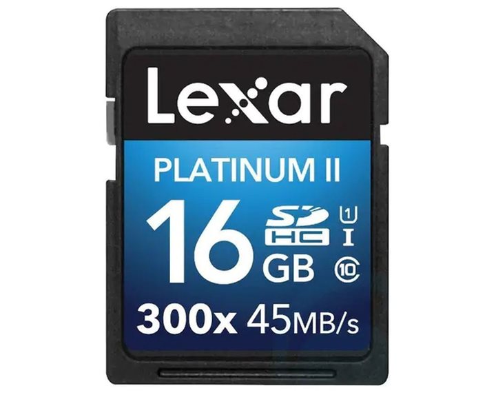 Μνήμη Lexar SDHC UHS-I 16GB Class 10 45MB/s LSD16GBBBEU300