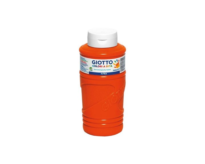 Δακτυλομπογιά Giotto Dita 750 gr Πορτοκαλί