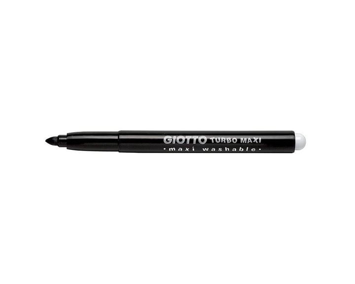 Μαρκαδόρος Giotto 12 Τεμ, Turbo Maxi Μαύρος