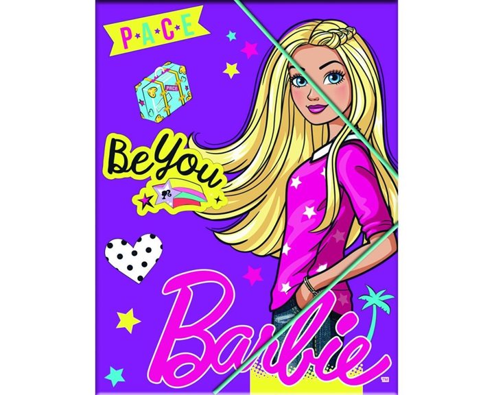 Ντοσιέ Με Λάστιχο PP Gim Barbie 349-63515
