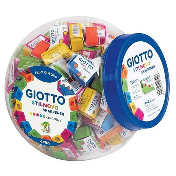 Ξύστρα Giotto Πλαστική Διάφορα Χρώματα 232900