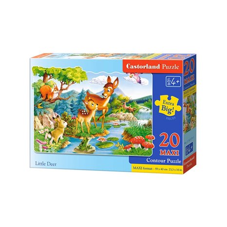 Παζλ Castorland 20 Maxi Little Deer 59x40 C-02177