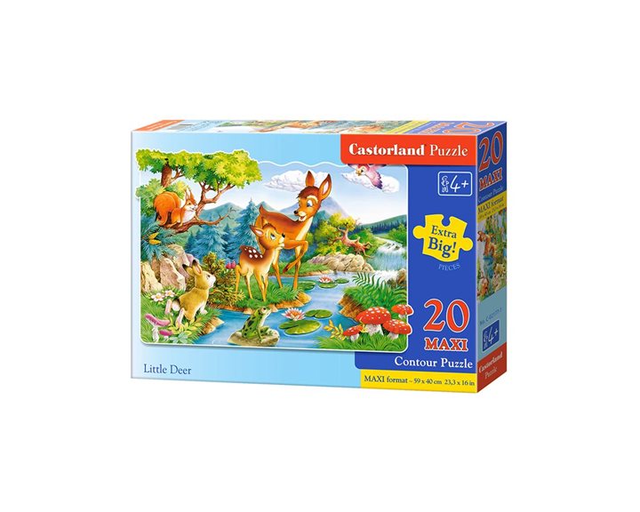 Παζλ Castorland 20 Maxi Little Deer 59x40 C-02177