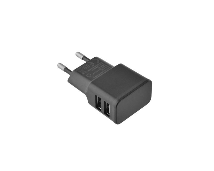 Lamtech Travel Wall Charger 2.1A With 2xUSB Black