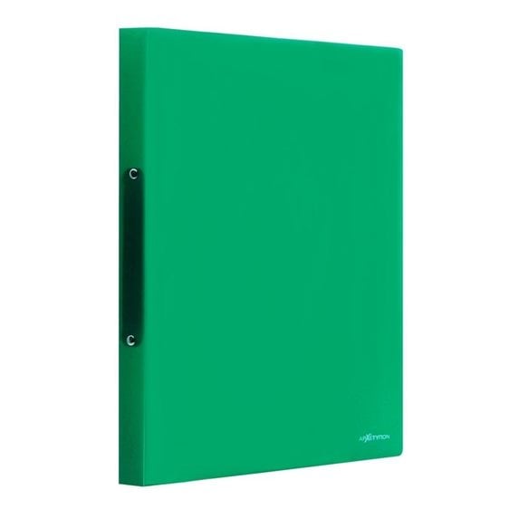 Κλασέρ PP 2 Κρίκ 19x26x2cm Πράσινο Διάφανο