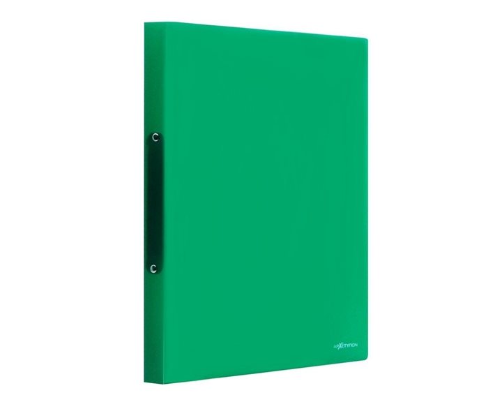 Κλασέρ PP 2 Κρίκ 19x26x2cm Πράσινο Διάφανο