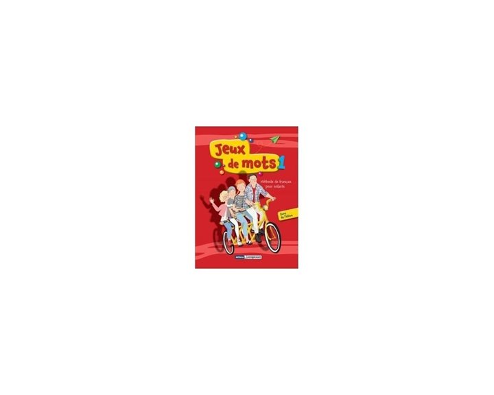 Jeux De Mots 1 Methode + Cahier Pack