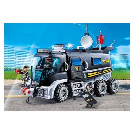 Playmobil Θωρακισμένο Όχημα Ομάδας Ειδικών Αποστολών 9360