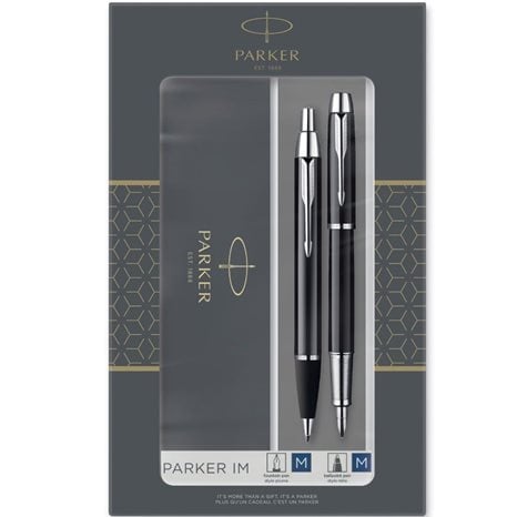 Parker I.M. Duo LQ Black CT (FP-BP)
