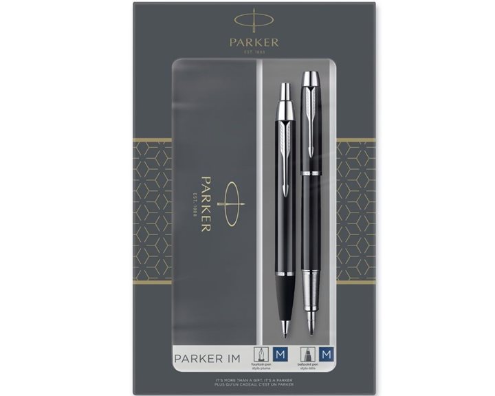 Parker I.M. Duo LQ Black CT (FP-BP)