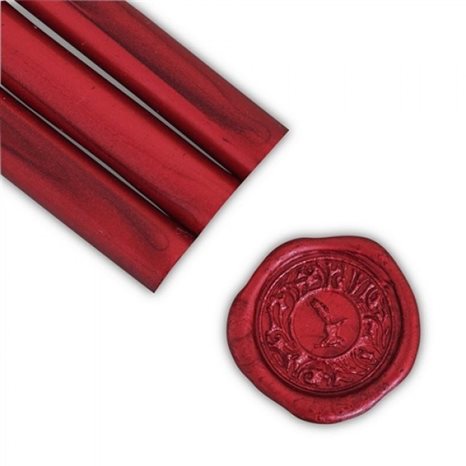 Βουλοκέρι 13,5 cm Σε Ράβδο 11mm με Φυτίλι Antique Red