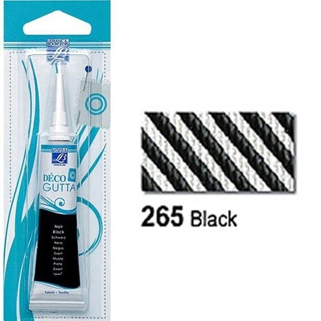 Lefranc & Bourgeois 20ml Vitrail Περίγραμμα Μαύρο No 265