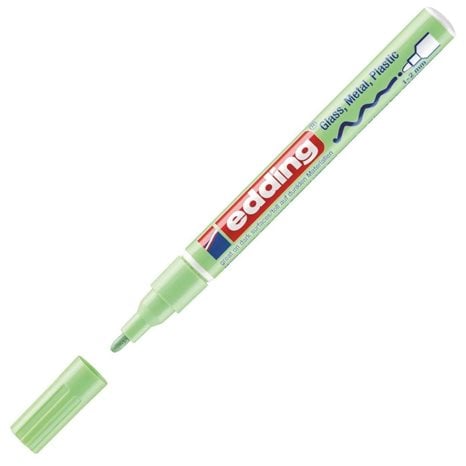 Μαρκαδόρος Edding 751 Ανεξίτηλος 1mm Στρογγυλή Μύτη Pastel Πράσινος