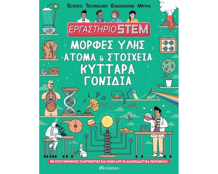 ΕΡΓΑΣΤΗΡΙΟ STEM: ΜΟΡΦΕΣ ΥΛΗΣ, ΑΤΟΜΑ & ΣΤΟΙΧΕΙΑ, ΚΥΤΤΑΡΑ, ΓΟΝΙΔΙΑ