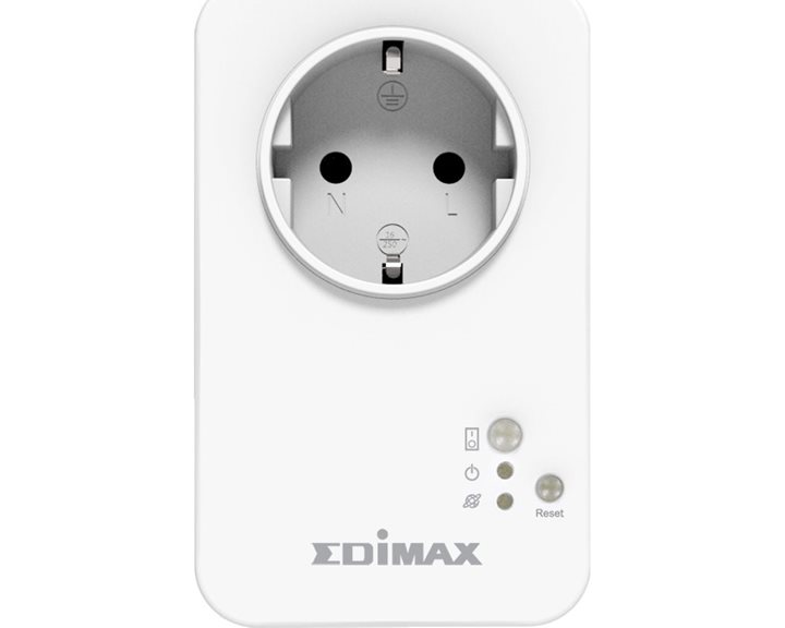 EDIMAX SMART PLUG SP-1101W V2,  SMART PLUG SWITCH INTELLIGENT HOME CONTROL WORKS WITH ALEXA VOICE SERVICES, 2YW.