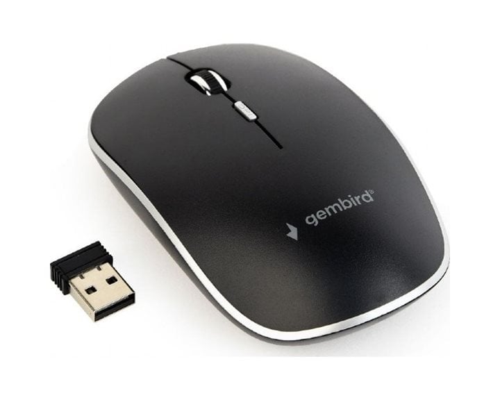 Gembird Wireless Optical Mouse Black