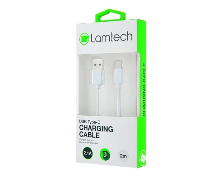 Lamtech Datacable Type C 2m White