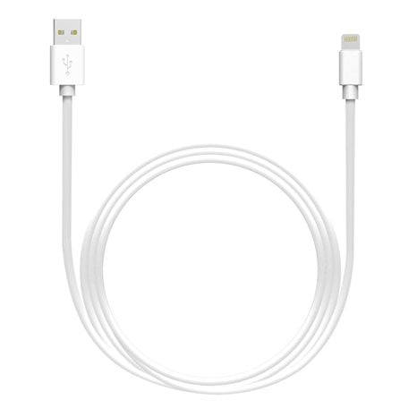 Lamtech Charging & Datacable Lightning 2m White