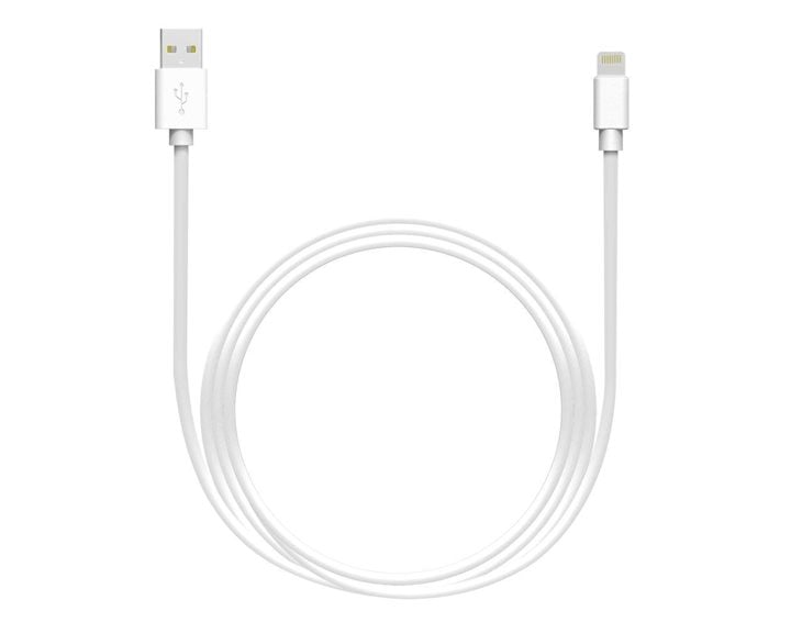Lamtech Charging & Datacable Lightning 2m White