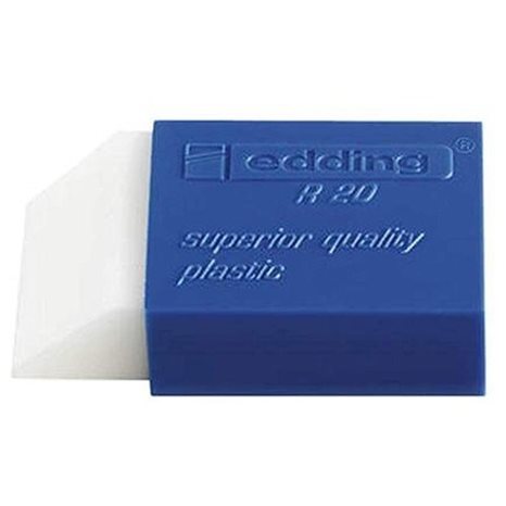 Γόμα Edding Πλαστική Λευκή R20
