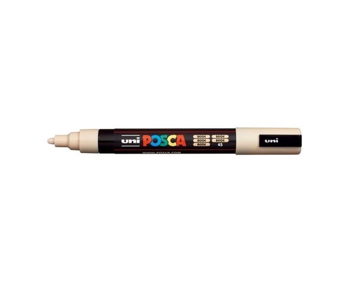 Μαρκαδόρος Uni Posca PC-5M Μπεζ