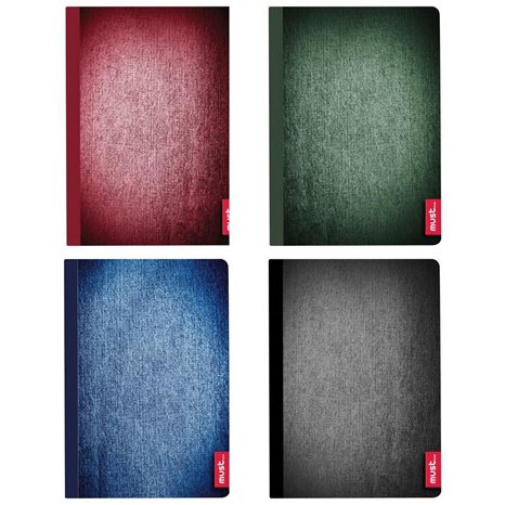 Τετράδιο Foldi 17x25 2 Θεμάτων 64 Φύλλων Must Jean 579914
