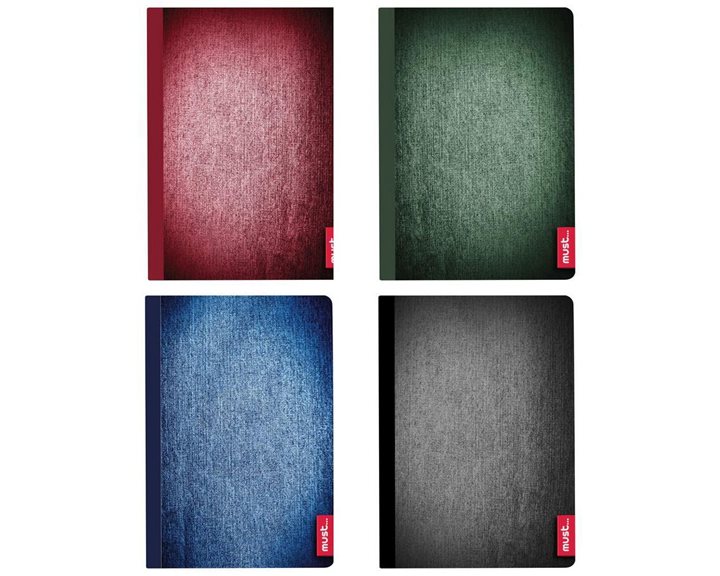 Τετράδιο Foldi 17x25 2 Θεμάτων 64 Φύλλων Must Jean 579914
