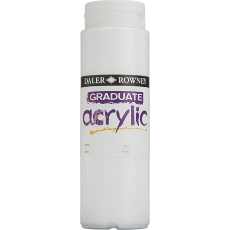 Ακρυλικό Χρώμα Graduate 500ml 011 Titanium White 123500011