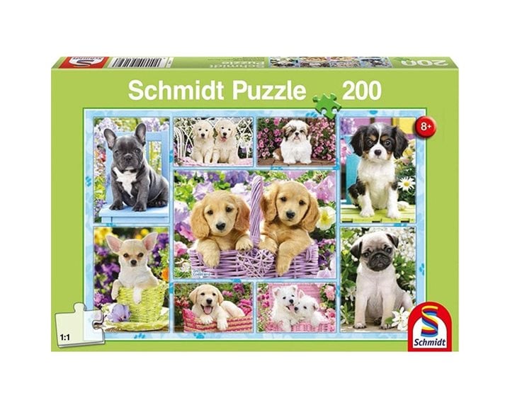 Πάζλ Schmidt 200τεμ. Κουταβάκια 56162