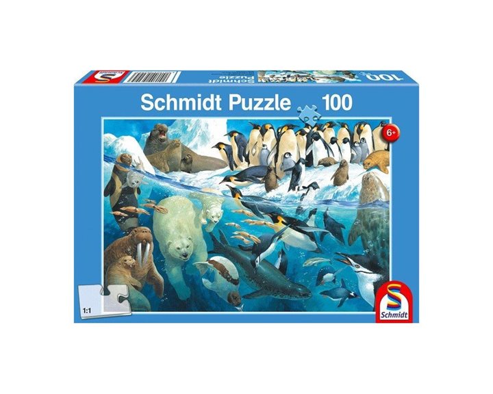 Πάζλ Schmidt 100τεμ. Ζώα Των Πόλεων 56295