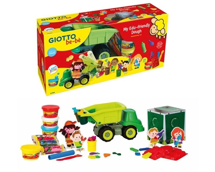 Σετ Πλαστελίνης Giotto My Edu-Friendly Dough 21τμχ 000475300