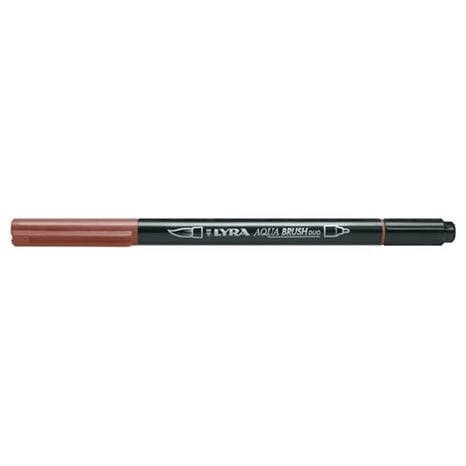 Μαρκαδόρος- Πινέλο Lyra Aqua Brush Duo Van-Dyck Brown 6520076