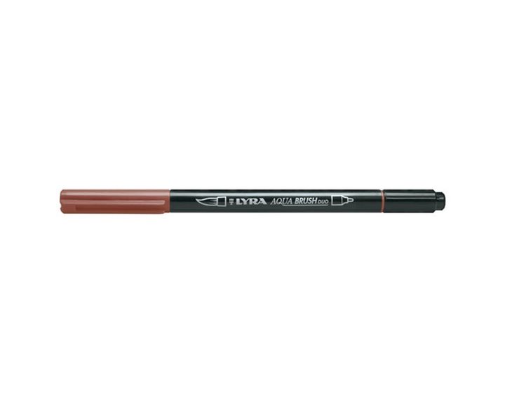 Μαρκαδόρος- Πινέλο Lyra Aqua Brush Duo Van-Dyck Brown 6520076