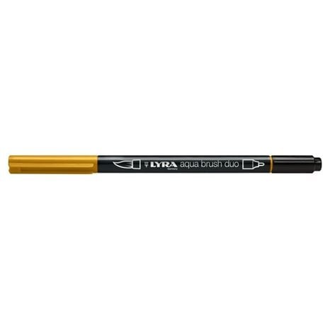 Μαρκαδόρος- Πινέλο Lyra Aqua Brush Duo Raw Sienna 6520084