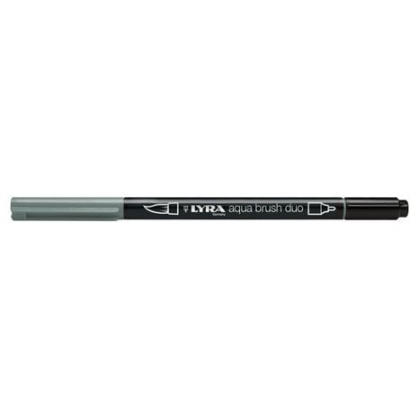 Μαρκαδόρος- Πινέλο Lyra Aqua Brush Duo Cold Grey Mendium 6520097