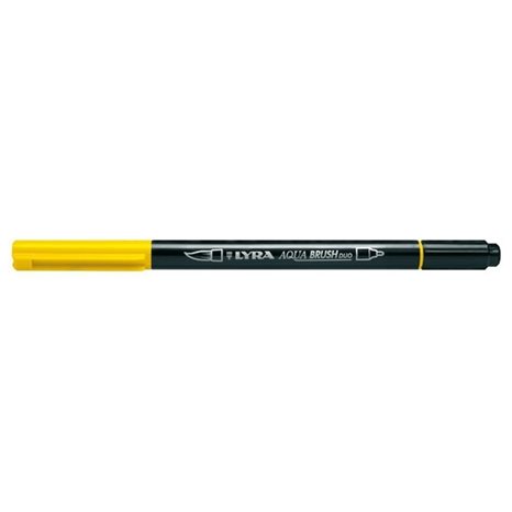 Μαρκαδόρος- Πινέλο Lyra Aqua Brush Duo Lemon 6520007