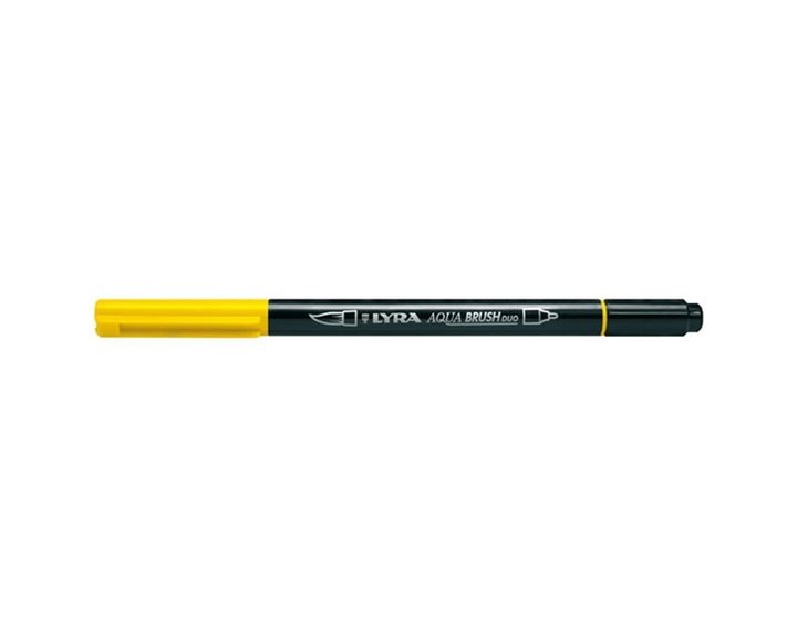 Μαρκαδόρος- Πινέλο Lyra Aqua Brush Duo Lemon 6520007