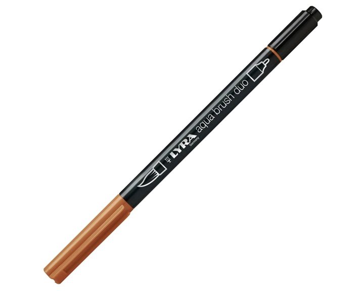 Μαρκαδόρος- Πινέλο Lyra Aqua Brush Duo Vermilion 6520017