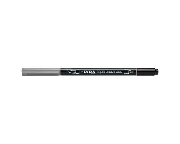 Μαρκαδόρος- Πινέλο Lyra Aqua Brush Duo Cold Grey Light 6520095