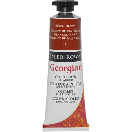 Χρώμα Λαδιού Georgian Oil 38ml 221 Burnt Sienna