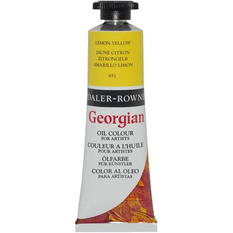 Χρώμα Λαδιού Georgian Oil 38ml 651 Lemon Yellow