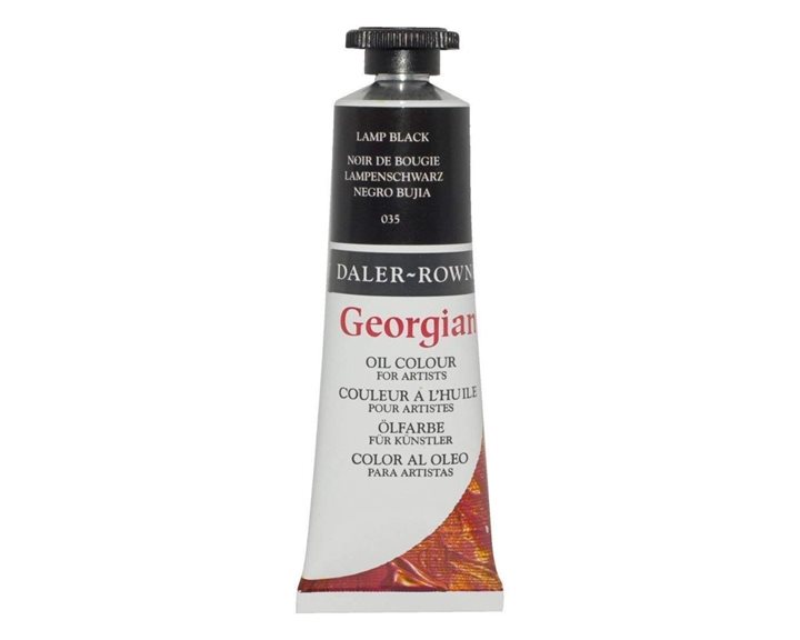 Χρώμα Λαδιού Georgian Oil 38ml 035 Lamp Black
