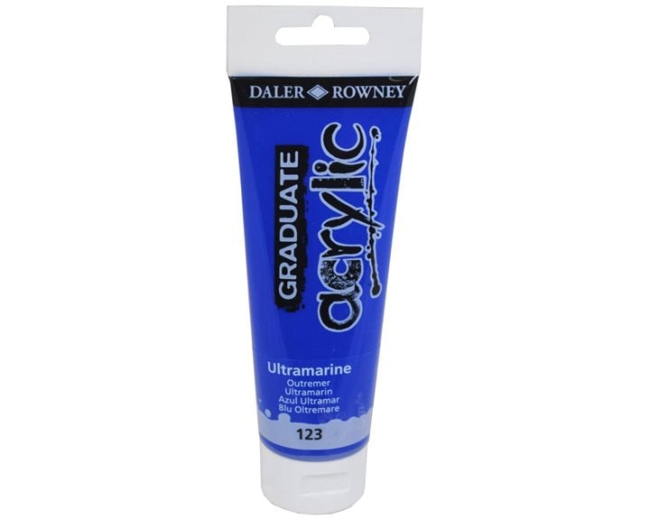 Ακρυλικό Χρώμα Daller Rowney 120ml 123 Ultramarine 123120123