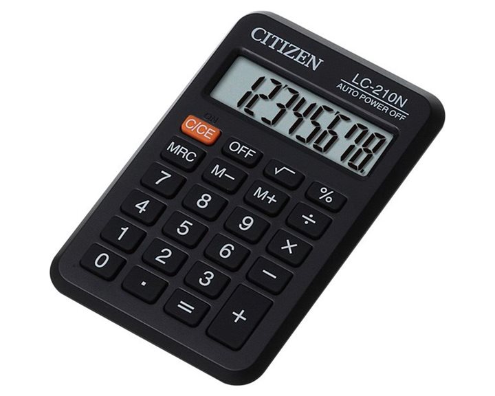 Αριθμομηχανή Citizen LC-210N 8 Ψηφίων