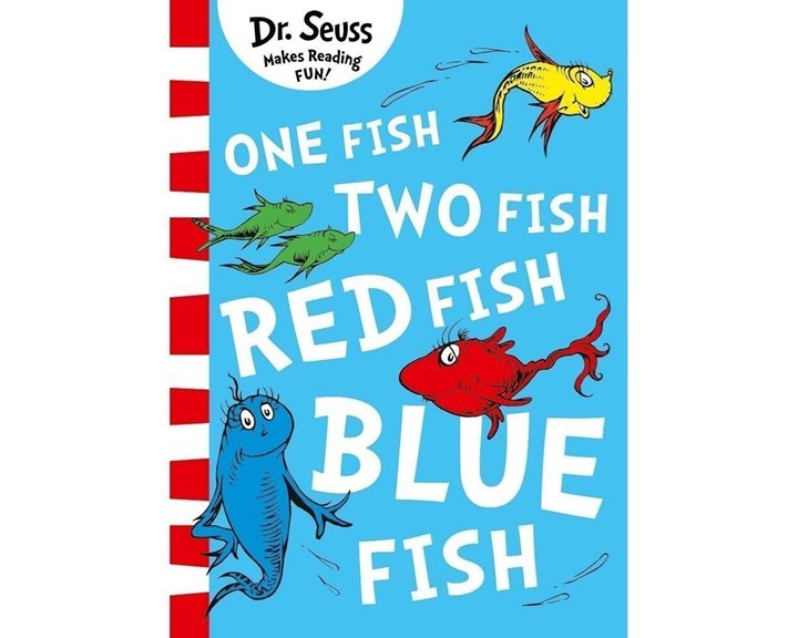 DR SEUSS : ONE FISH , TWO FISH , RED FISH , BLUE FISH PB